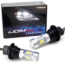 No Hyper Flash White 7440 T20 Cree Led Bulbs For Front Rear Turn Signal Lights