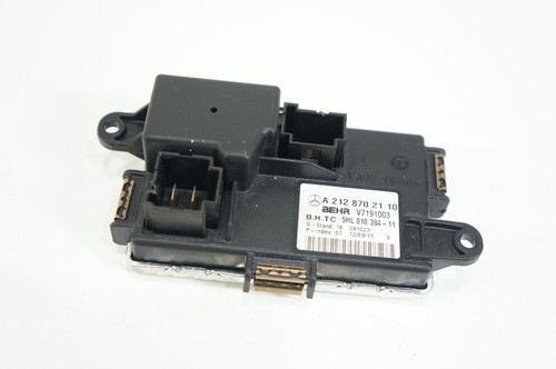 08-14 mercedes w204 sl550 c250 glk350 ac a/c heater fan blower motor resistor - Picture 6 of 16