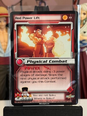 Dragon Ball Z CCG Red Power Lift 33 Androids Saga Unlimited Common!