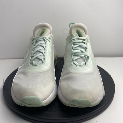 Nike Air Max 2090 White Barry Green Womens Size 9 DJ3029-100 Nike Air Max 2090 White Barry Green Womens Size 9 DJ3029-100
