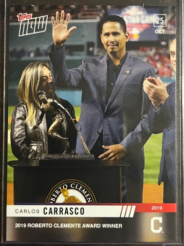 2019 Topps Now 1050 Carlos Carrasco