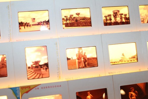 Vtg Lot 19 2X2 Photo Slides Statues Monuments World Travel 70s - Picture 5 of 9