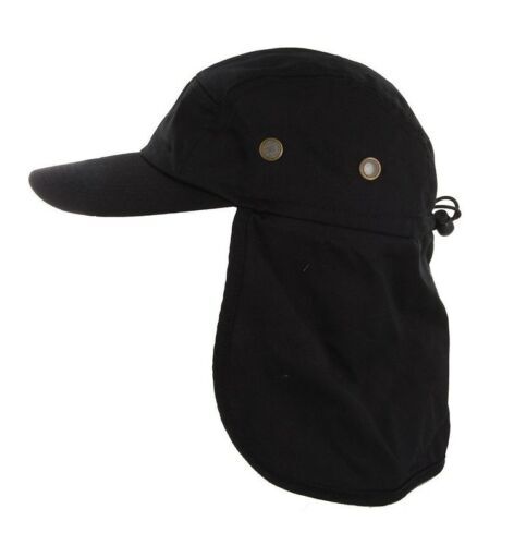 Legionarios Gorra Kepi Sombrero de Sol Malla Ventilaciones UV Cuello Protección Soga Ajustable Tamaño - Imagen 17 de 40