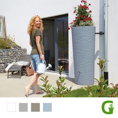 Graf Garantia Natura 2in1 Regenspeicher 350 l Regentonne optionales Zubehör