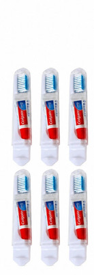 Wilosc Reisezahnbürste mit 5g Colgate Zahnpasta x6 beschädigte Sekunden
