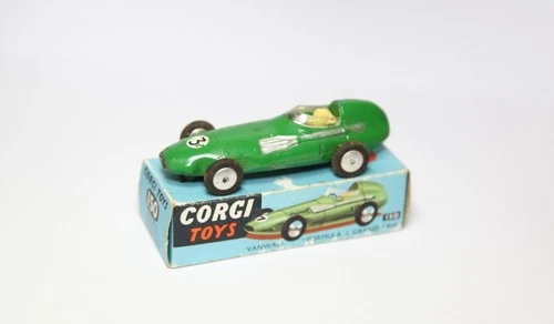 Corgi 150 Vanwall Formula 1 Grand Prix Racing Car In Original Box - Vintage