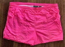 Vintage Robinson  s Neon Men's Nylon Swim Trunks Size L 38 40