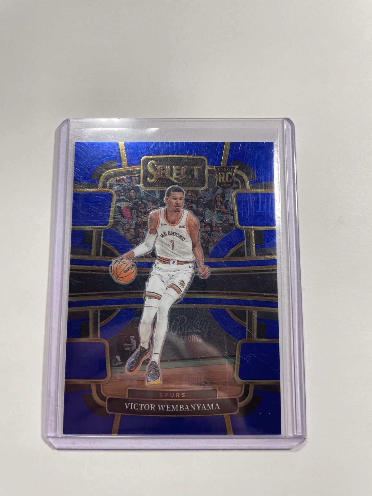 2023-24 Panini Select - Concourse Victor Wembanyama #87 Blue Prizm (RC)