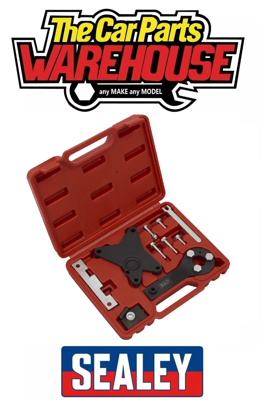 Sealey VSE5061 Petrol Engine Timing Tool Kit - Alfa Fiat Ford Lancia 1.2/1.4 8v