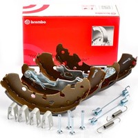 Brembo Bremsbacken + Federnsatz FüR Fiat Fiorino Punto Qubo Opel Adam Corsa D E