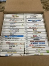 Lot of 50 Nintendo Wii Games - Disney Kids Family Party Games! Lot C