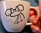 Authentic Original Disney Parks Mr. & Mrs. Matching Coffee/Tea Mugs 12 oz — photo 2