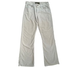 VTG Abercrombie Fitch Boot Cut Corduroy Pants Size 4 Y2K 90s Alternative Gray