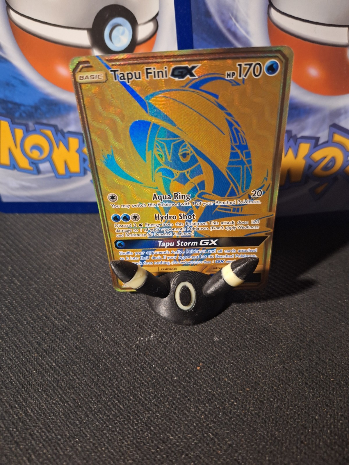 Pokemon Tapu Fini GX SV92/SV94 Sun & Moon Hidden Fates Shiny Vault Near Mint