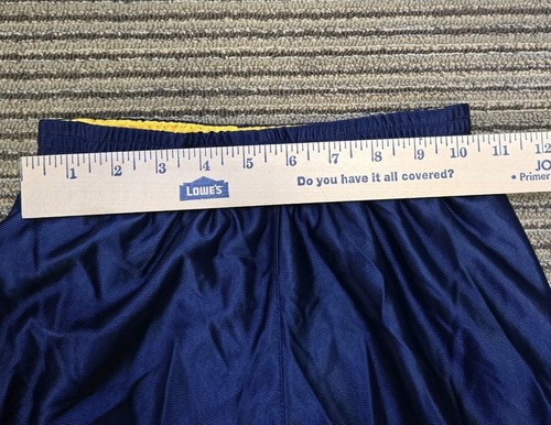 Starter Reversible Elastic Waist Pull On Shorts Youth Medium (8) Blue And Orange - Picture 8 of 10