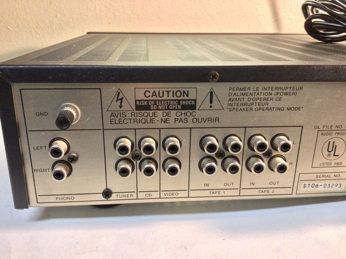 Harman Kardon PM640 Vxi RARE Amplifier ~ Powerful 80s Amp ~ Japan