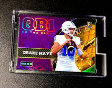 Drake Maye Rookie Refractor 2023 Wild Card Pick Is In Football RC Patriots #1 QB