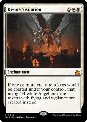 Divine Visitation -Foil Near Mint MTG Ravnica Remastered