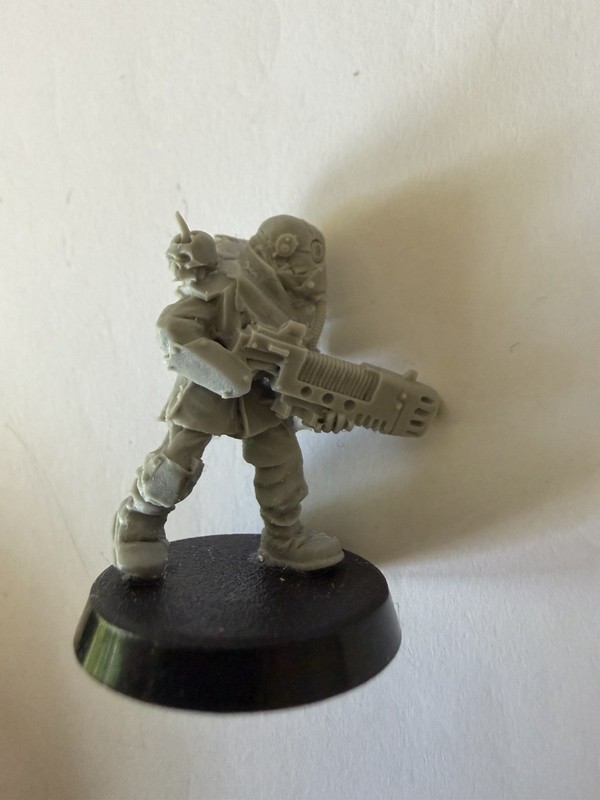 Warhammer The Horus Heresy Chaos Renegade Militia with Plasma Gun