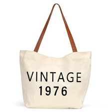 OWSUMER 50th Birthday Gifts for Her,50th 12" x 6" x 16", Beige 