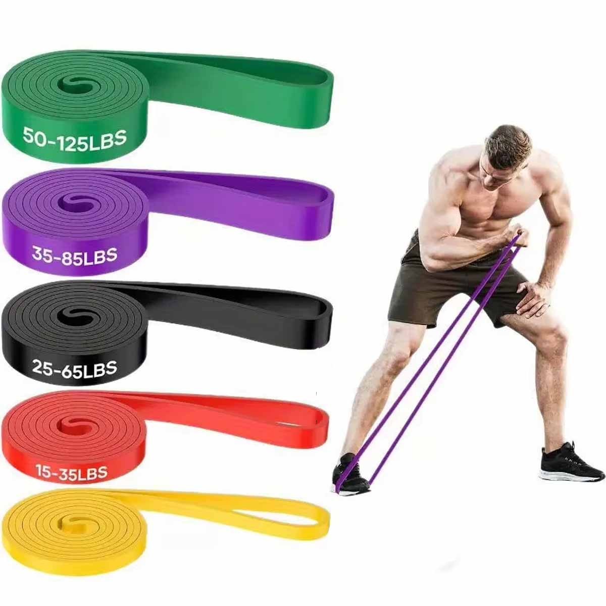 Resistance band pull-up assist band men's and women s home f