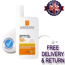 GENUINE La Roche-Posay Anthelios UVMune 400 Invisible Fluid SPF50+ 50ml 100% NEW