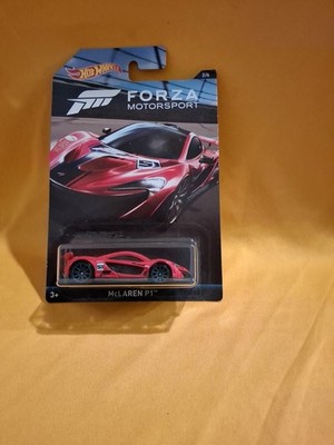 Hot Wheels 2017 Forza Motorsport McLaren P1 Red #2/6  A3