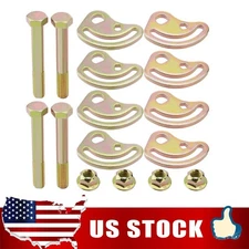 (4) Front Upper Control Arm Cam Bolts Kit For Silverado 1500HD 2500HD 3500HD US