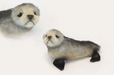HANSA Fur Seal Pup Plush Animal 10.2in