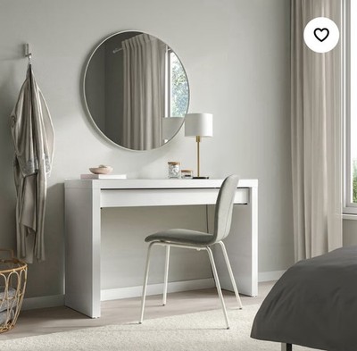 IKEA Malm Schminktisch Frisiertisch 120x41cm Weiß