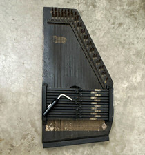 Chord Zither Autoharp, Black Painted Finish w/ Tuning Wrench