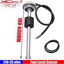 100-575MM 240-33ohm Fuel Oil Float Level Sensor 41.5MM 1/4 Thread Boat Car Gauge