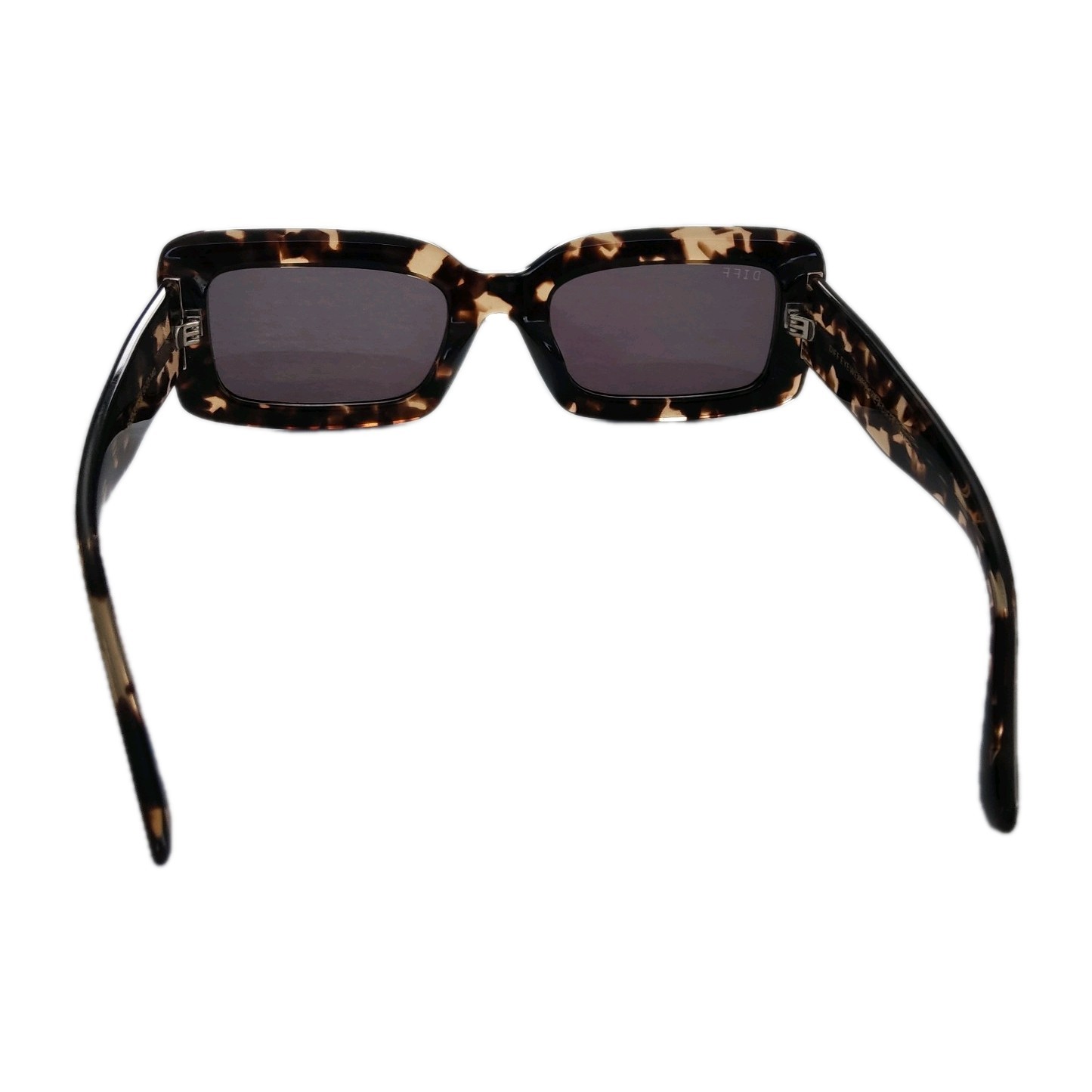 Diff Tortoise Shell Rectangular Sunglasses. 51-23… - image 4