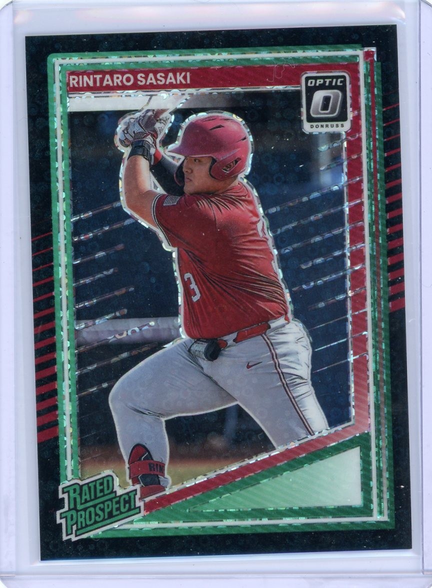 2025 Donruss #127 Rintaro Sasaki Optic Circles