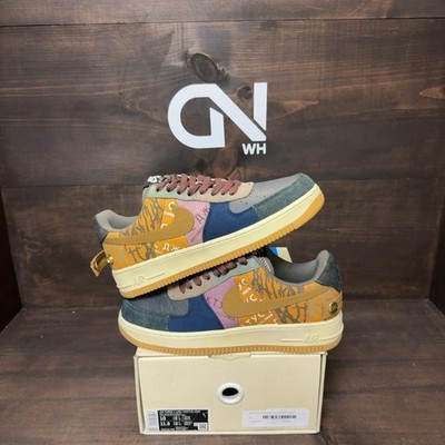 Nike Air Force 1 Low Travis Scott Cactus Jack (Pre-Owned) - CN2405-90... Size 10