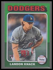 2024 Topps Heritage #532 Landon Knack Green Border