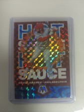 2021 Panini Mosaic - Hot Sauce Bryce Harper #HS3 Reactive Blue Mosaic /99