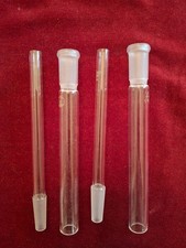 Standard Ground Glass Joints for Glassblowers, Size 12/30 Value 2 Pack (4 piece)