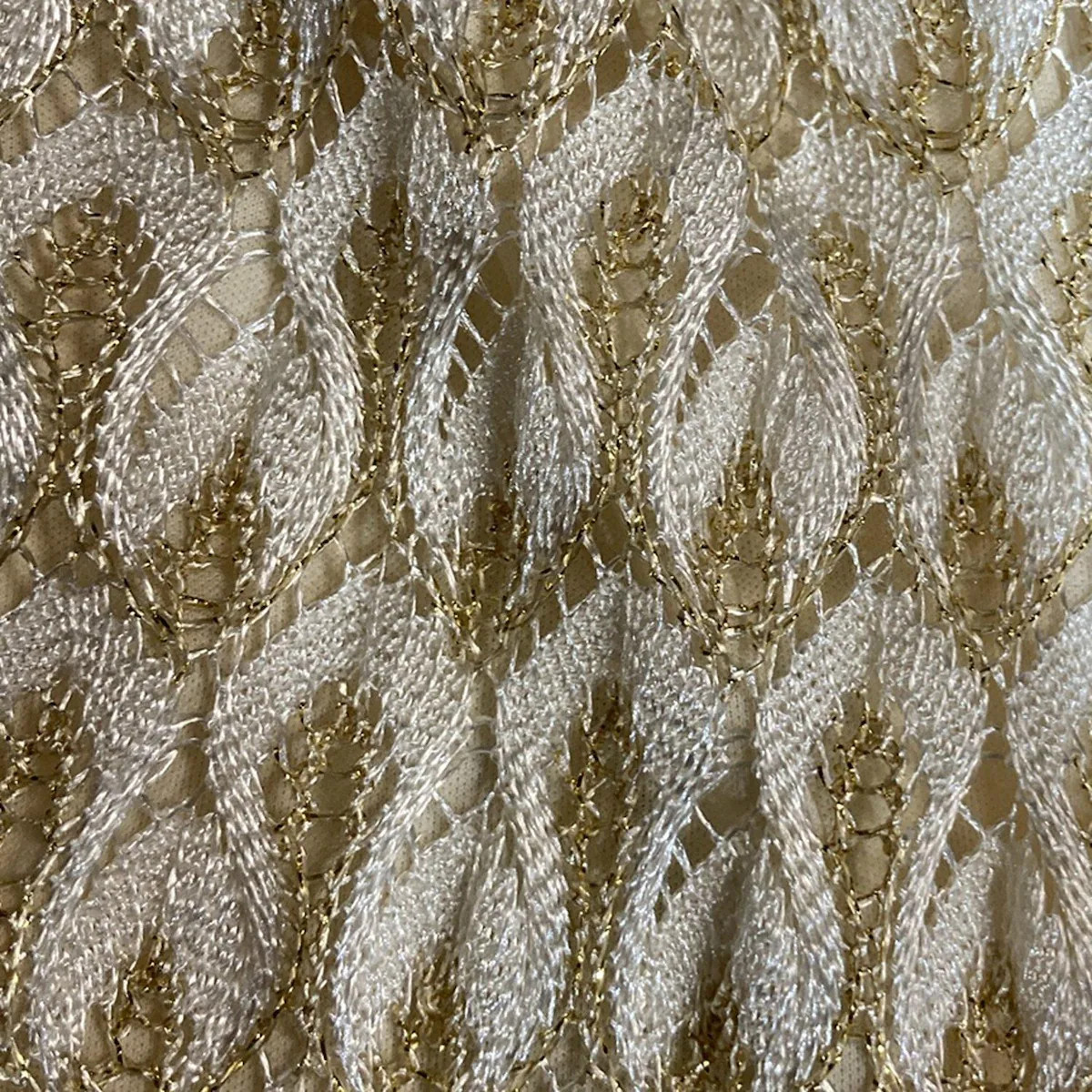 Auth AMERI - White Gold Women's Pants - image 7