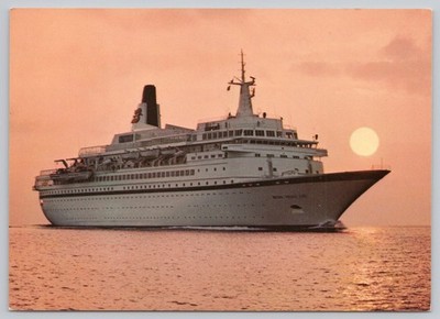 Postcard Royal Viking Star, Sky, Sea Cruise Ship Continental