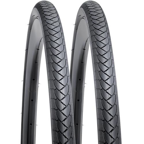 2-PCS 27" Bike Tires 27X1 1/4/32-630 Compatible with Road Bike Qty 2 Tires - Picture 2 of 8