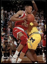 1994 Classic Four Sport Gold Lawrence Funderburke #50 Ohio State Buckeyes Gold