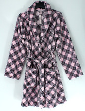 Victoria s Secret SIGNATURE Soft Plush Cozy Plaid Robe size S/XS NWT
