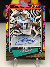 2026 panini 90s pop culture box auto eddie george #63 TENN TITANS NFL AFC