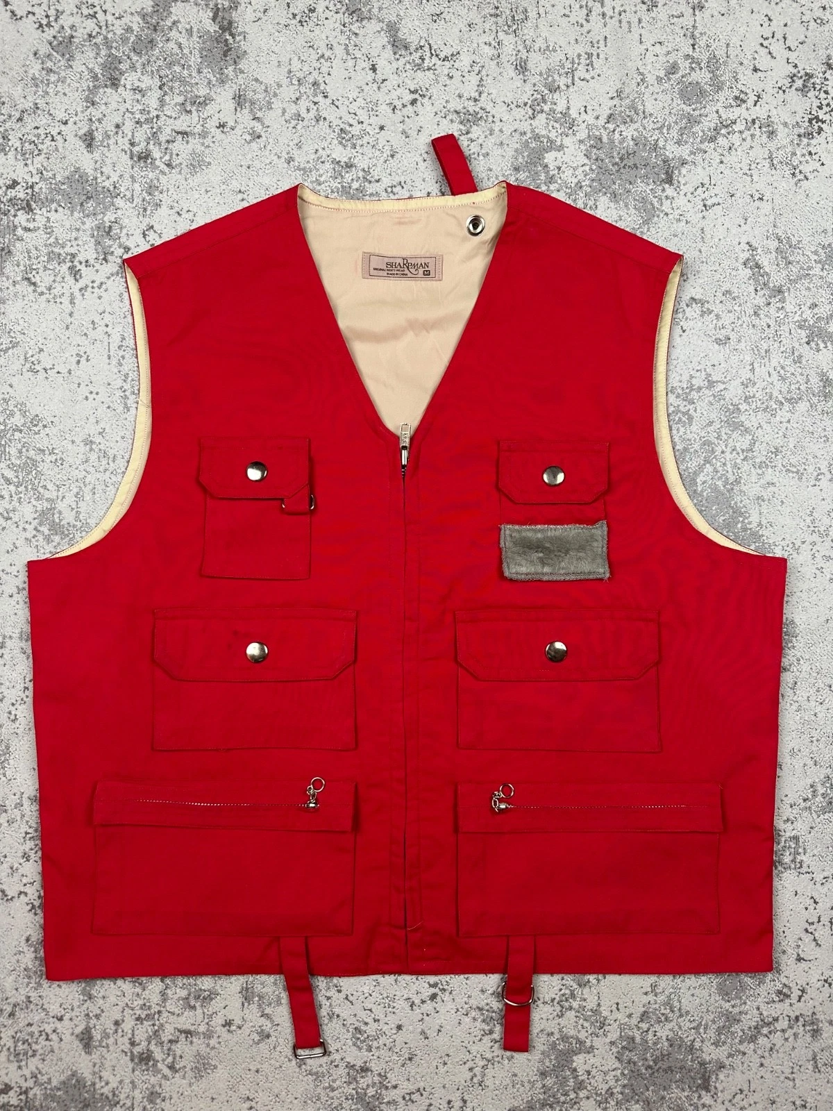 Vintage Multipocket Tactical Fishing Utility Vest