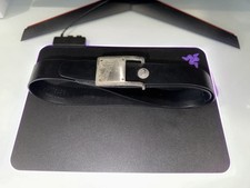 Versace Collection Silver Medusa Logo Leather Belt - Size 36 - 90/105