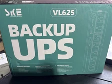 SKE Smart Key Energy VL625 Black 12V Compact Size Lightweight Backup UPS New 