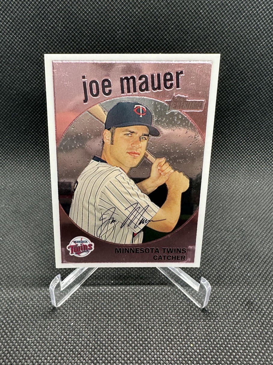 2008 Topps Heritage - Chrome Joe Mauer #C70 /1959