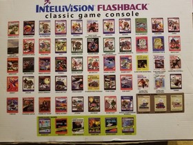 INTELLIVISION Flashback Classic Game Console With 61 Built-in Games Collectors 
