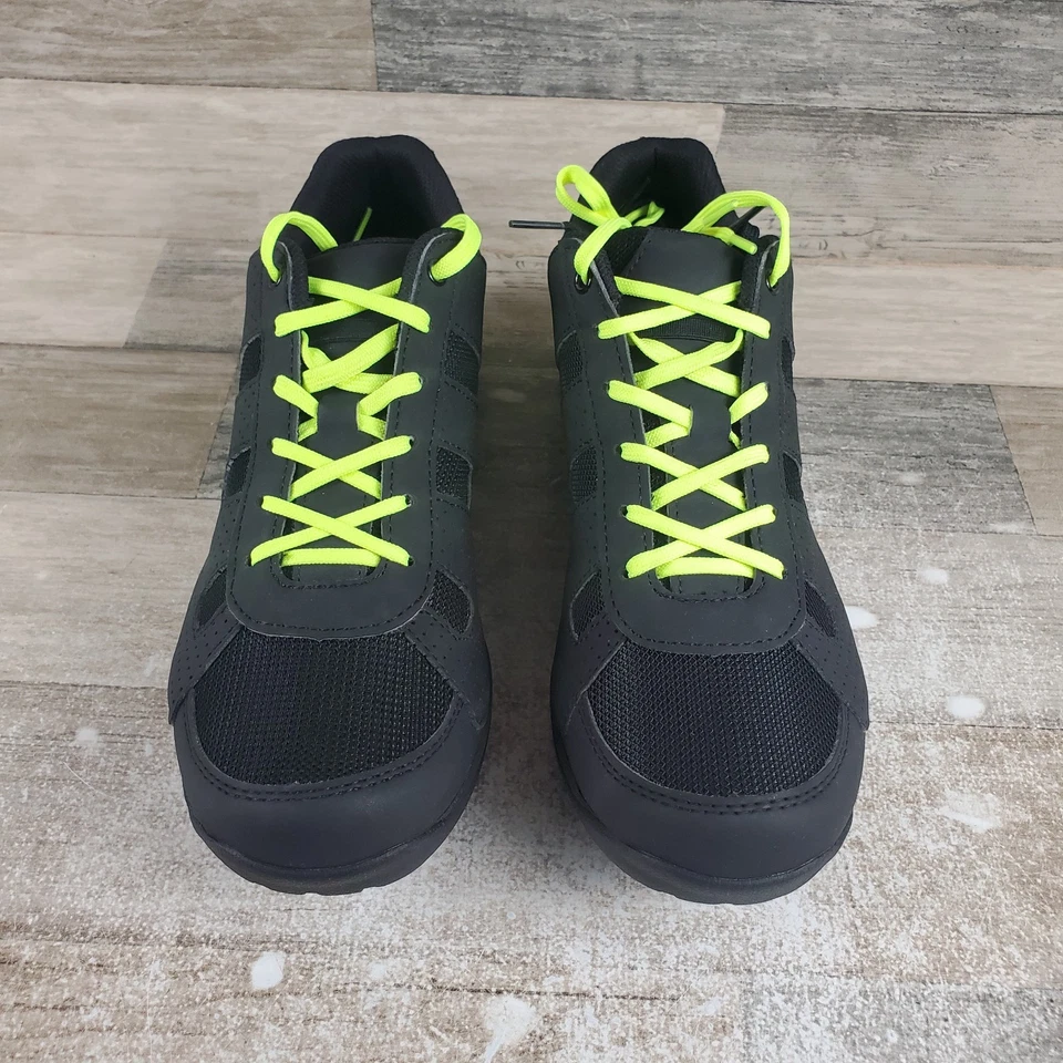 Zapatillas deportivas Serfas Trax para hombre 10,5 EE. UU. 2 pernos con cordones negras para bicicleta de montaña Foto 2 de 4